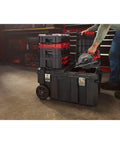VersaStack 30 Gallon Quick Access Rolling Tool Chest With Half Lid Top for fast access to large tools, durable storage on wheels