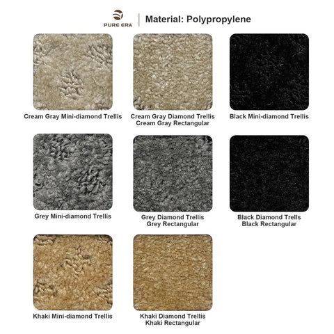 Ultra Plush Carpet Stair Treads With Bullnose Edges Non Slip Gel Backing material options in varied patterns and colors