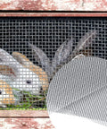 Sturdy Stainless Steel Wire Mesh Sheet 20 Mesh With 1mm Openings And 0.4mm Wire Diameter 21x30 Cm Rodent Proof Screen