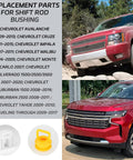 Transmission Shifter Cable Bushing Repair Kit For Chevy Silverado 1500 2500 3500 Jeep RAM Dodge Buick GMC 2004 To 2020, vehicle images and bushings