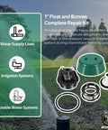 One Inch Float And Bonnet Complete Pro Grade Repair Kit For PVB 4A And PVB 4ALF Pressure Vacuum Breakers illustrated parts