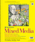300 Series Mixed Media Paper Pad 11x14 Side Wire Bound 40 Sheets 117lb 190g Artist Paper For Grownups And Students Watercolor