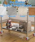 Four Pack Heavy Duty Prep Table Wheels Featuring Silky Smooth Rolling Polyurethane Treads And No Hassle Adjustable Expanding Stem Casters Fit 7/8 To 1 Inch Steel Tubes For Workspaces displayed on various floor surfaces.