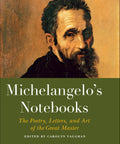 Cover of 'Notebooks From The Great Master: Drawings, Letters, Poetry, And Sketches Of Michelangelo In An Illustrated Collector Edition'