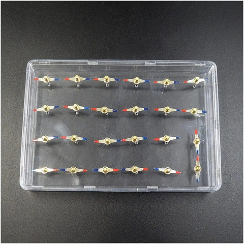 Hands On Magnetic Field Demonstration Plate Kit For Physics Class Transparent Cuboid Teaching Apparatus With 24 Steel Needles