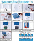 Hands On Soldering Practice Kit For A DIY Game Device With Four Classic Style Games Beginner STEM Learning Kit assembly steps.