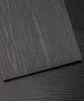 Peel And Stick Vinyl Floor Tiles Wood Plank Look Black Finish 24 Sheets Covering 36 Sq Ft No Mess DIY Friendly Waterproof Scratch Resistant
