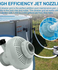 Large Inlet Air Nozzle For Intex Air Jet Valve And Above Ground Pool Return Jet Replacement Parts Easy Peasy Install DIY Kit