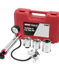 Radiator Pressure Test Kit For Coolant System Leaks With Adapters, Easy To Use Cap And Coolant Pressure Tester, Fits Most Vehicles