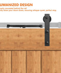 4 Pack Barn Door Soft Close Mechanisms With Spring Buffer Dampers for Sliding Barn Door Hardware on wooden barn door