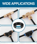 1/4 Inch Air Line Tubing Nylon PA12 Hose 32.8Ft DOT Approved For Truck Trailer And Industrial Use High Pressure Flexible Applications
