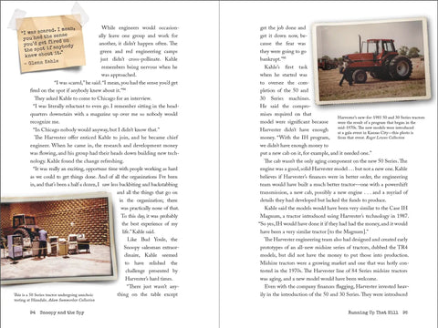 Farmyard Spy Caper A Page Turning 144 Page Hardcover First Edition with images of tractors and farm tech artifacts
