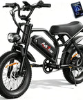16 Inch Fat Tire Electric Bike For Adults And Teens With Peak 1500W Power, 65 Mile Range, 48V 15.6Ah Battery, Full Suspension All Terrain Ebike