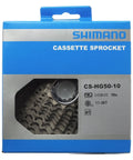 Boxed Unisex 10-Speed Mountain Bike Cassette 11-36T Silver, HG-X Compatibility, Corrosion-Resistant Steel Lockring