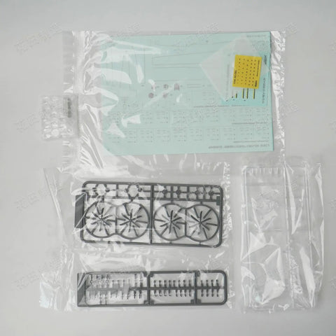 AC 130J Ghostrider Gunship Military Aircraft Model Kit 1 144 scale parts in package showing detailing components