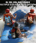 5L Waterproof Dry Bag for Kayaking and Beach Adventures Stay Dry on Any Splash with Lightweight Roll Top Dry Sack