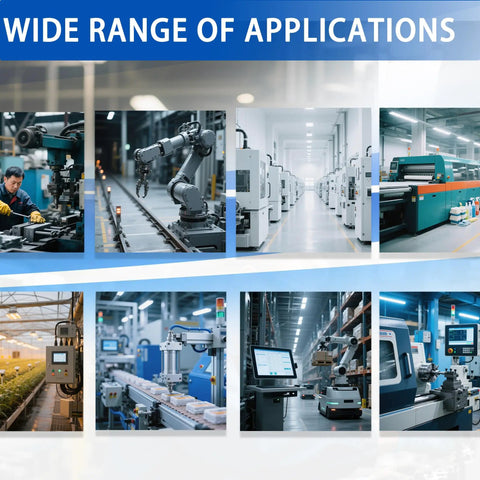 Various industrial automation applications for MAL 20x50 Aluminum Double Acting Pneumatic Cylinder With Single Rod 20mm 50mm