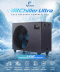 Heavy Hitter Ice Bath Water Chiller And Heater With Smart Touchscreen For Gym Recovery One Horsepower Cold Plunge Cooler with sleek design.