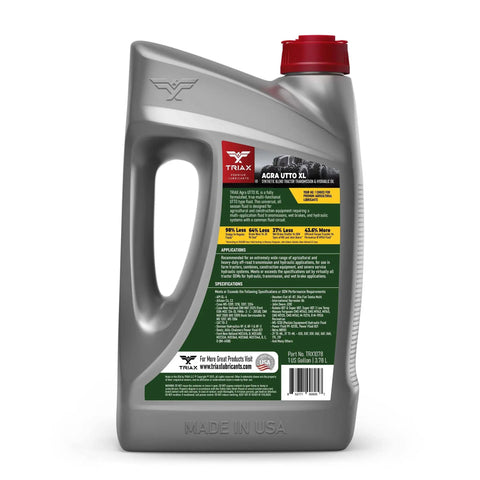 Agra UTTO XL GL-4 Synthetic Blend Tractor Fluid For Hydraulic, Transmission And Differential, OEM Compatible With John Deere, Kubota, Massey Ferguson, CAT And More, 1 Gallon