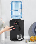 Hot And Cold Water Dispenser For Countertop 1.2 To 5 Gallon Capacity Top Loading Water Cooler On Kitchen Counter With Citrus
