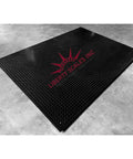Built Tough For The Daily Grind This 60 By 84 Inch Industrial Floor Scale with reinforced steel base on concrete.