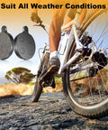Four Pack Semi Metal Disc Brake Pads For 10 Inch Electric Scooters Replacement Brakes With Strong Grip For All Weather