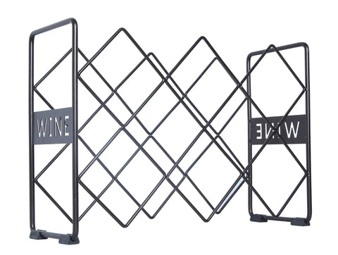 Top Shelf 10 Bottle Countertop Wine Rack With Rustic Metal Build Free Standing Storage Organizer For Kitchen Bar And Dining Space Clean Bronze Finish Kickback Ready Flex Your Private Cellar Collection Today