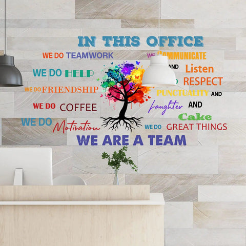 Office Wall Decals Inspirational Quotes Peel And Stick Motivational Stickers For Workspace Boss Vibes Positive Sayings Waterproof Vinyl