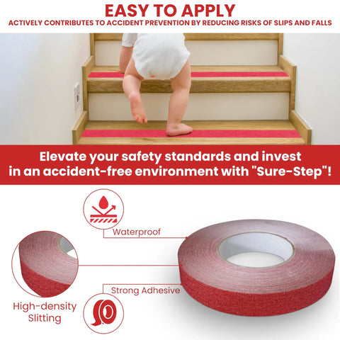 Black Non Slip Tape 3 Inch Wide By 60 Feet Long Anti Slip Traction Tape With 60 Grit For Indoor And Outdoor Use 32 Mil Thick