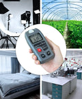 Auto Range Digital Light Meter With LCD Display Illuminance Tester Luxmeter For Pro Grade Light Measurement 0.1 To 200000 Lx And 0.01 To 20000 Fc two readings per second handheld in studio, greenhouse, bedroom, and lab