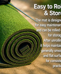 Rolled Outdoor Putting Green Mat For Home Golf Practice 3x12 Pro-Grade Roll, Realistic Turf Feel On Durable XPE Base