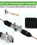 Golf Cart Steering Gear Box Assembly Rack And Pinion Replacement Fits Club Car Precedent Onward Tempo 2004 Up Models