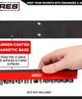 34 Piece Tool Accessory Set With Socket Adapters, Universal Joints, Bit Holders And Bits, Magnetic Organizer demonstration