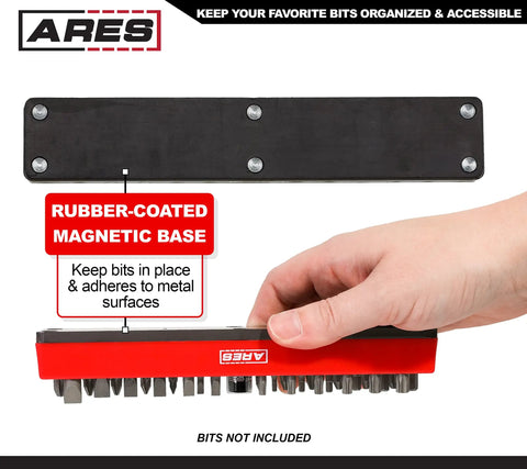 34 Piece Tool Accessory Set With Socket Adapters, Universal Joints, Bit Holders And Bits, Magnetic Organizer demonstration