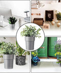 Stealth Mini Flower Pot Safe With Realistic Plant Deco And Key Lock Secret Stash Box For Cash Keys Phones on desk and outdoor