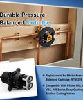 Pressure Balanced Shower Cartridge Model 9745299 for Pfister 0X8 JX8 VB8 JV8 Valve Series Replacement Part in setting