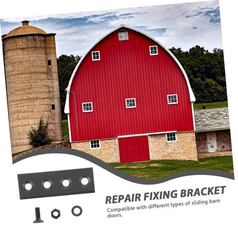 Smooth Barn Door Track Connector Heavy Duty Metal Bracket For Easy Install Secure Fit And Fluid Quiet Door Movement