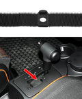 Automatic Gear Shift Slide Dust Cover For VW Beetle 2003 2004 2005 2006 2007 2008 2009 2010 Keeps Dust Out While Keeping Gear Shifts Smooth And Snug Precise Transmission Shifter Slider Fit 6Q1713273A in car interior