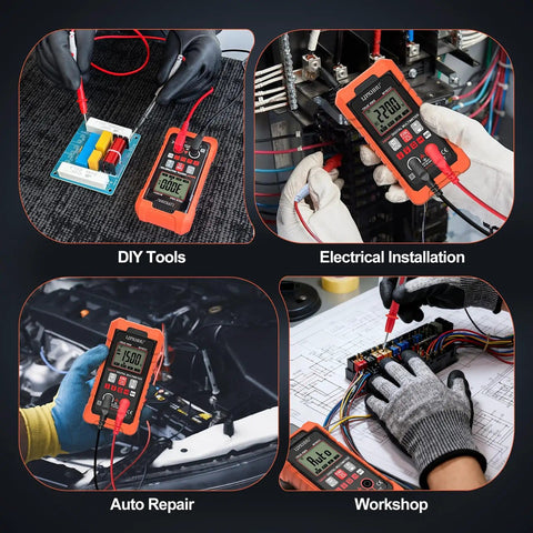 Must Have All In One Digital Multimeter Volt Meter TRMS 4000 Counts Auto Range NCV Voltage Tester in various usage scenarios