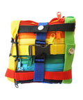 Colorful Buckle Pillow Sensory Toy For Fine Motor Development And Kid Friendly Hands On OT Therapy With Threading Counting Latches And Zipper Skill Practice SENSORY4U Plushie