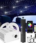 Shooting Star Fiber Optic Lights With RGBW And App Control 646 Piece Meteor Cable Kit for starry car ceiling decor