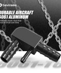 Beefed-Up Aluminum Vacuum Hose F Connector For M54 BMW Engines E39 E46 Z3, CNC Machined Anodized, Durable Aircraft 6061 Aluminum