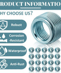 25 Pack Reducer Threaded Bushings Three Quarters Inch To One Half Inch Galvanized Steel For Electrical Conduit Connections displayed
