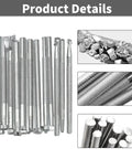 Pro Grade 20 Piece Leather Stamping Tool Set With Unique Shapes And Patterns For Carving And Crafting Leather Work Stainless Steel Durable
