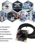 5MP USB Camera Module With 1944P 30Fps, Wide Angle M12 Fisheye Lens, IMX335 Sensor, Plug And Play UVC Webcam For Security