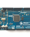 Mega 2560 R3 Arduino Board With ATmega2560 ATmega16U2 USB Serial, 5V Operation, 1000mA Output, Arduino IDE Compatible, top view