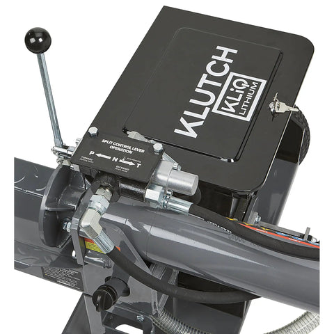 Heavy Duty 20 Ton Battery Powered Log Splitter With Brushless Motor And 57.6V KLiQ Pack For Quick Setup Smooth Rollin Wheels And Light Yet Hardcore Firewood Ripper Trail Ready Backyard Beast