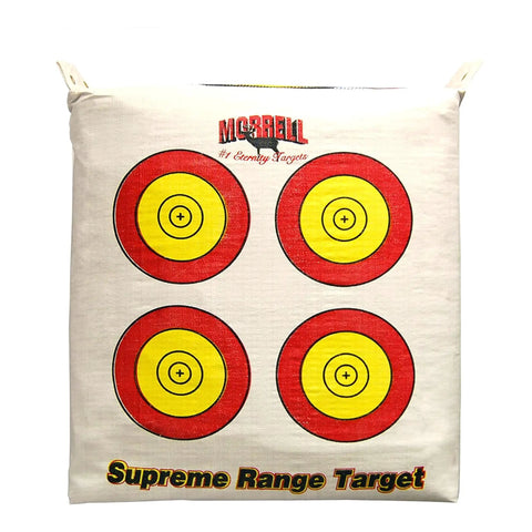 Weatherproof Supreme Range Archery Bag Target featuring NASP scoring rings and Nucleus Center for serious practice and durability