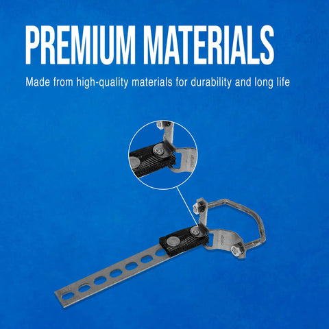 Heavy Duty Exhaust System Hanger For Jeep Cherokee 1996 Through 2001 Fitment Rugged Replacement Mount, premium materials, close-up view