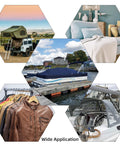 Marine Grade Stainless Steel Boat Cover Snap Kit 150 Pieces Three Eighth Inch Socket Fasteners for boats, tarps, tents, and fabrics.